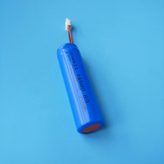 Bis 14500 리튬 배터리 3.7V 500mAh 리튬 이온 배터리 셀